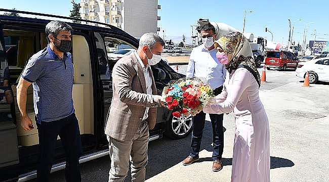 Başkan Çınar'ı Duygulandıran Karşılama