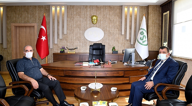 Başkan Gürkan’dan DSİ 9. Bölge Müdürlüğüne Ziyaret