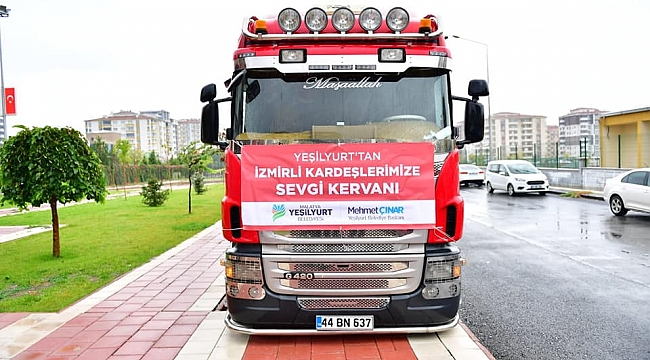 İZMİR’DEKİ DEPREMZEDELERE MALATYA’DAN YARDIM ELİ UZANDI