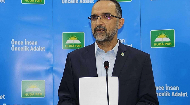 HÜDA PAR Genel Başkanı Sağlam: "Elektrik faturalarıyla soygun kabul edilemez"