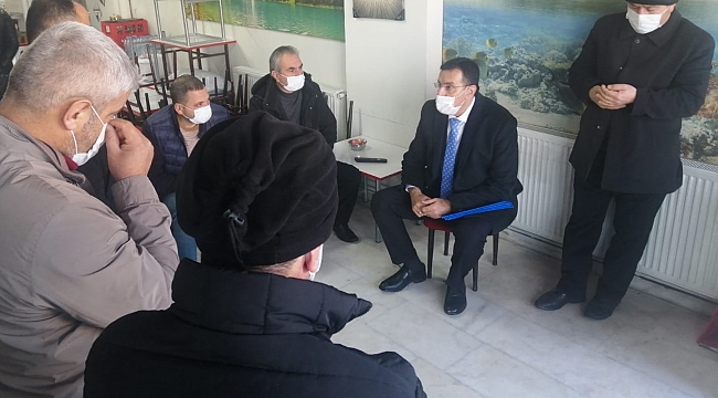Akp Milletvekili Tüfenkci'den taksici esnafına ziyaret
