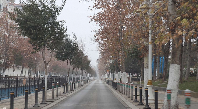 Sokağa çıkma kısıtlamasında Malatya sessizliğe büründü