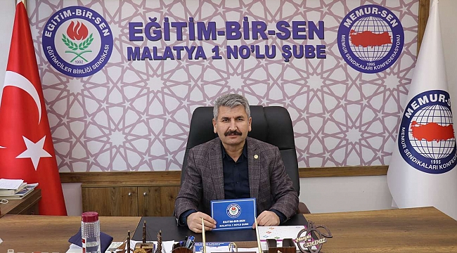 Eğitim-Bir-Sen Malatya Şubesinden Boğaziçi Üniversitesindeki provokasyona tepki