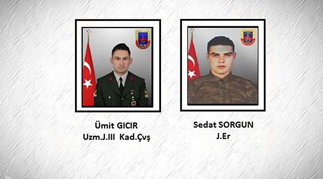 PKK tarafından Gara'da katledilen 2 askerin daha kimliği tespit edildi