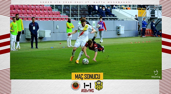 YeniMalatyaspor Galibiyete Hasret Kaldı