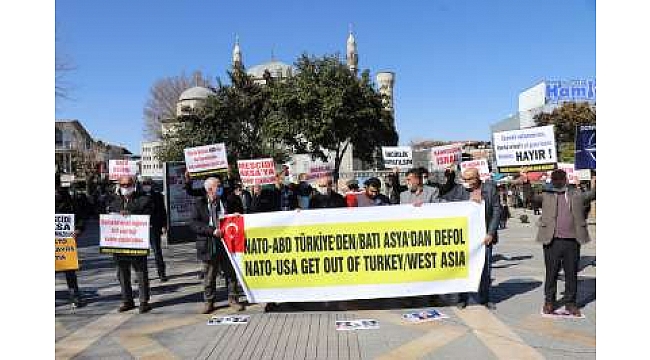 ABD üslerinin kapatılması için iki yıldır basın açıklaması yapıyorlar