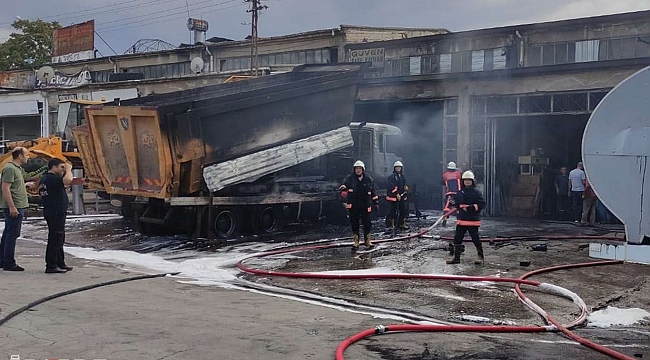 Malatya’da Sanayi Sitesinde patlama