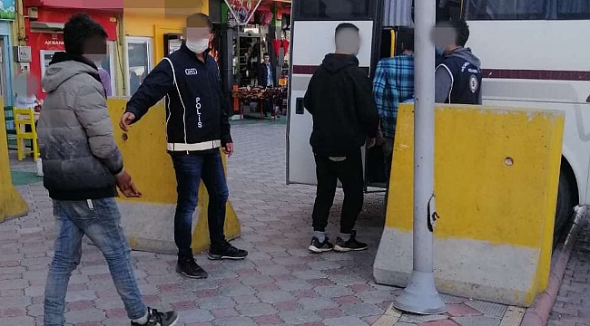 Malatya’da 11 düzensiz göçmen yakalandı