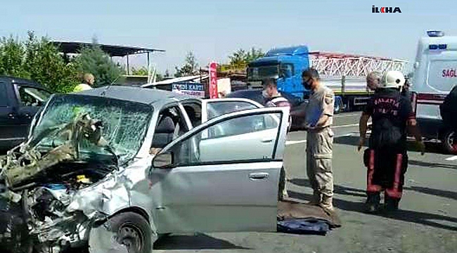 Malatya'da katliam gibi kaza 