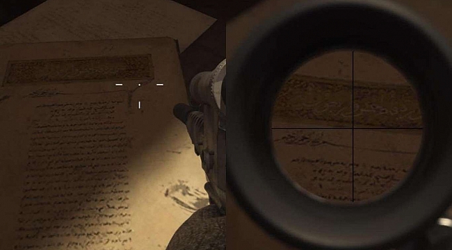 Call Of Duty oyununda Kur'an-ı Kerim'e hakaret yapıldı