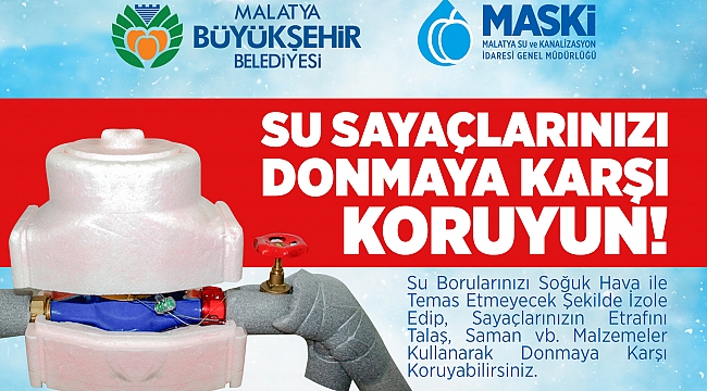 MASKİ UYARDI!