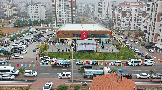 YEŞİLYURT’A MODERN SEMT PAZARI