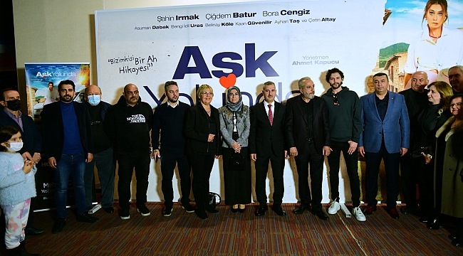 Yeşilyurt'ta çekilen '‘ Aşk Yolunda’ Filminin Galası Yapıldı