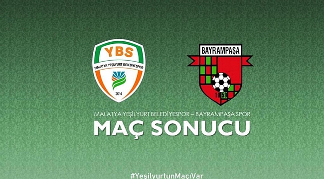 YeşilyurtBelediyespor evinde mağlup
