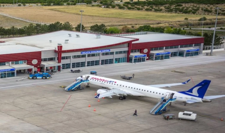 Malatya Havalimanı'nın yolcu sayısı