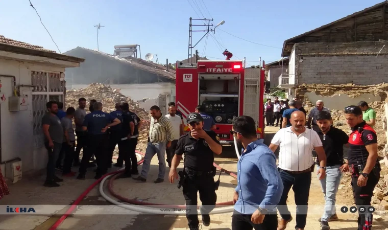 Malatya'da çadırda patlama meydana geldi