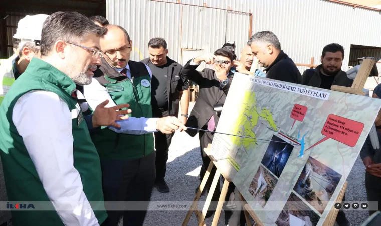 Bakan Yumaklı: Yoncalı Barajıyla 175 bin dekarlık alan suya kavuşacak
