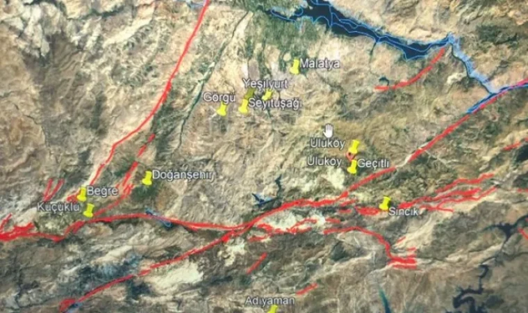 Malatya-Yeşilyurt-Doğanşehir arasında yeni bir fay hattı mı var?