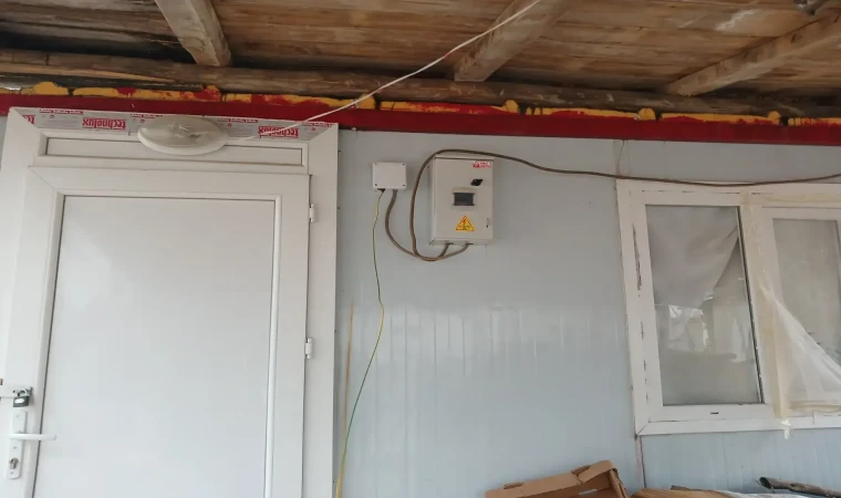 Malatya’da konteynerlerde bedava elektriğe son!