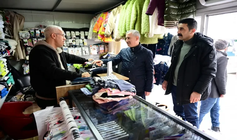 Başkan Çınar ekonominin belkemiğine kulak verdi!
