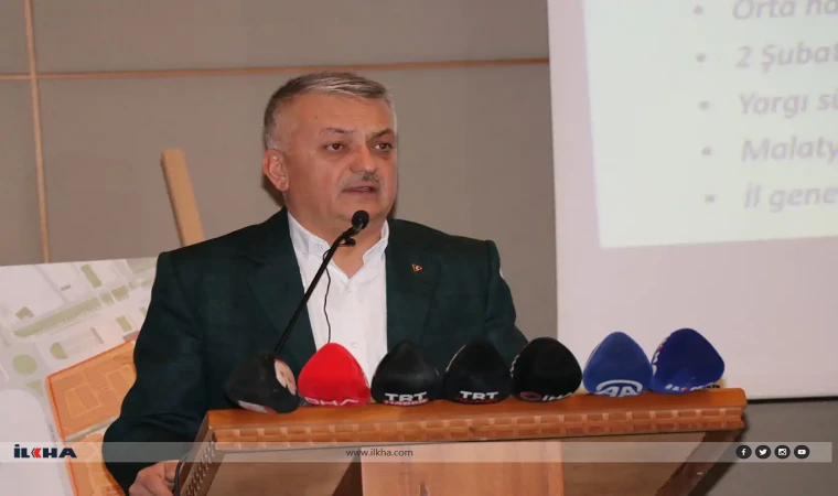 Malatya’da 313 hektarlık alanda çalışma yapılıyor