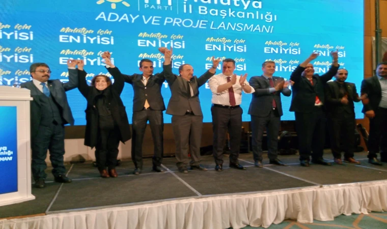 İYİ PARTİ MALATYA BELEDİYE BAŞKAN ADAYLARINI TANITTI