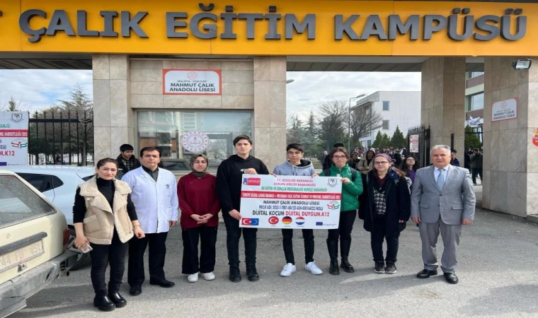 Mahmut Çalık Anadolu Lisesi, Erasmus projesi kapsamında Avrupa’ya gidiyor