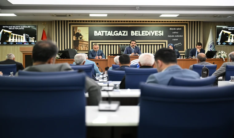 Battalgazi Belediye Meclisi Mayıs ayı toplantısını gerçekleştirdi