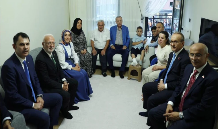 Cumhurbaşkanı Erdoğan’dan Malatya’da Aile Ziyareti