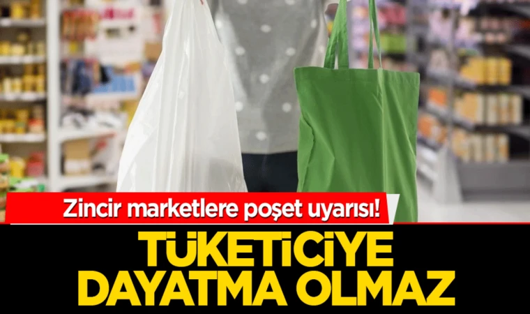 Marketlere Plastik Poşet Yerine Pahalı Alternatif İçin Uyarı