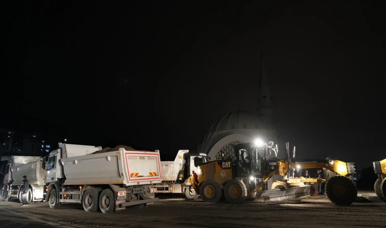 Battalgazi’de Çamurlu Toki Cami Çevresindeki Çalışmalar Tamamlandı