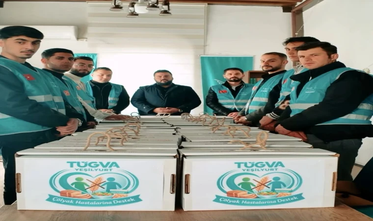 Çölyak Hastalarına 250 Yardım Kolisi Dağıtıldı