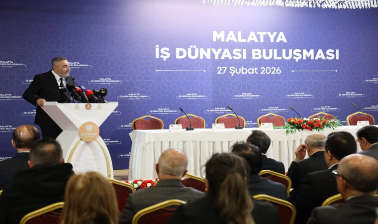 Malatya İş Dünyası Buluşmasında Başkan Sadıkoğlu, Esnaf ve Sanayicinin Taleplerini Cumhurbaşkanı Yardımcısına İletti