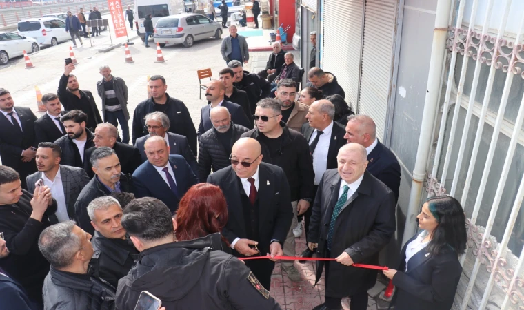 Özdağ Malatya’da Konuştu: “Terörle Mücadele Kararlılıkla Sürdürülmeli”