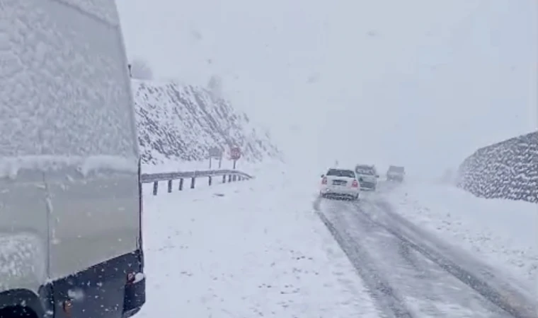 Pütürge Yolunda Kar Esareti: Araçlar Mahsur Kaldı