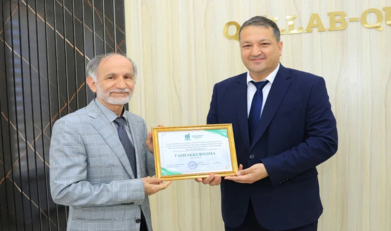 Darende’nin Gönül Mirası Özbekistan’da Akademik Gündem Oldu