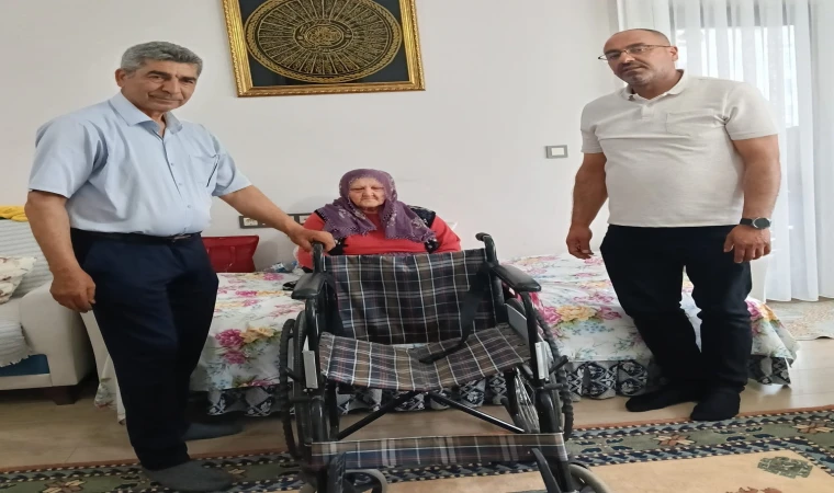 Tekerlekli Sandalye Desteğiyle Gönüllere Dokundular