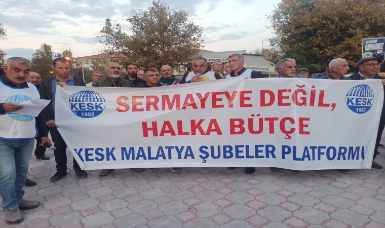 BES Malatya Şubesinden 2027 Yılı Bütçesine Eleştiri