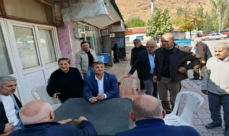 İYİ Parti Kuluncak’ta Esnafın Sorunlarını Dinledi