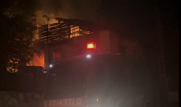 Malatya’da Metruk Evde İkinci Kez Yangın Çıktı