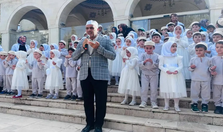 Malatya’da Miniklerden Gazze’ye Anlamlı Mesaj