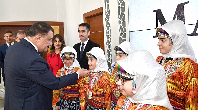 Birincisi Olan Halkoyunlarında İl Ekip Başkan Gürkan’ı Ziyaret Etti