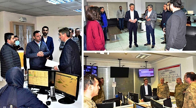 Malatya Valisi, 65 yaş üstü yaşlılara hizmet veren merkezleri inceledi 