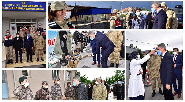 Vali Baruş, Görevi Başındaki Güvenlik Güçlerinin Bayramını Kutladı