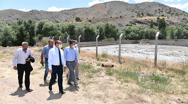MASKİ GENEL MÜDÜRÜ KARATAŞ YAZIHAN’DA İNCELEMELERDE BULUNDU