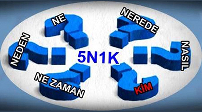 5N1K nedir? 5N1K tekniğinin anlamı ve açılımı nedir? 