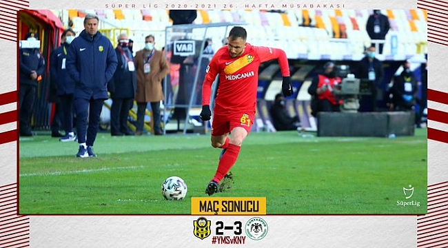 YeniMalatyaspor 12 Dakikada Rakibe Teslim Oldu