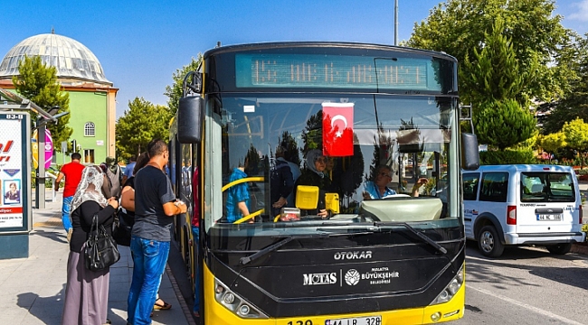 Otobüsler iki gün ücretsiz