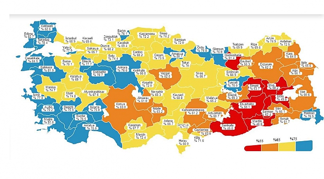 Malatya "sarı"ya döndü 