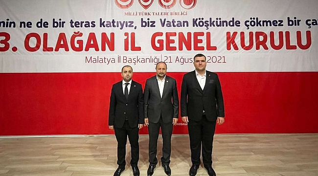 MTBB Malatya İl Başkanlığında görev değişimi 